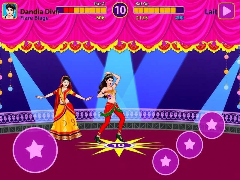 Dandiya Diva Gameplay Screenshot